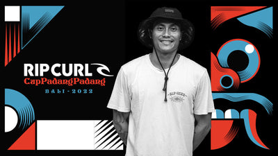 Garut Widiarta expressed his 2014 winning barrel at Rip Curl Cup Padang Padang