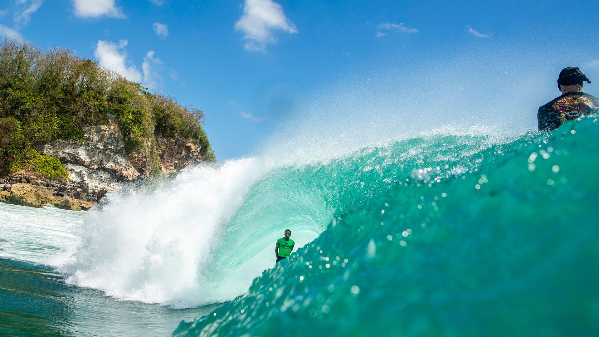 The Rip Curl Cup Padang Padang Kicks Off With Perfect Conditions And Stellar Tube Riding Performances