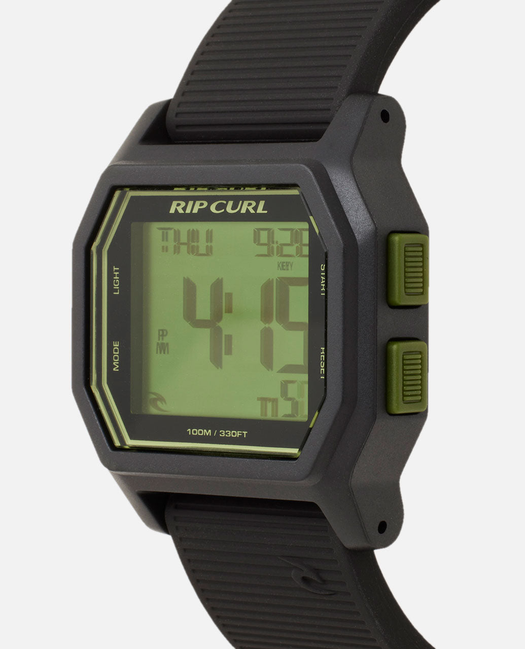 Atom Digital Watch Black Olive