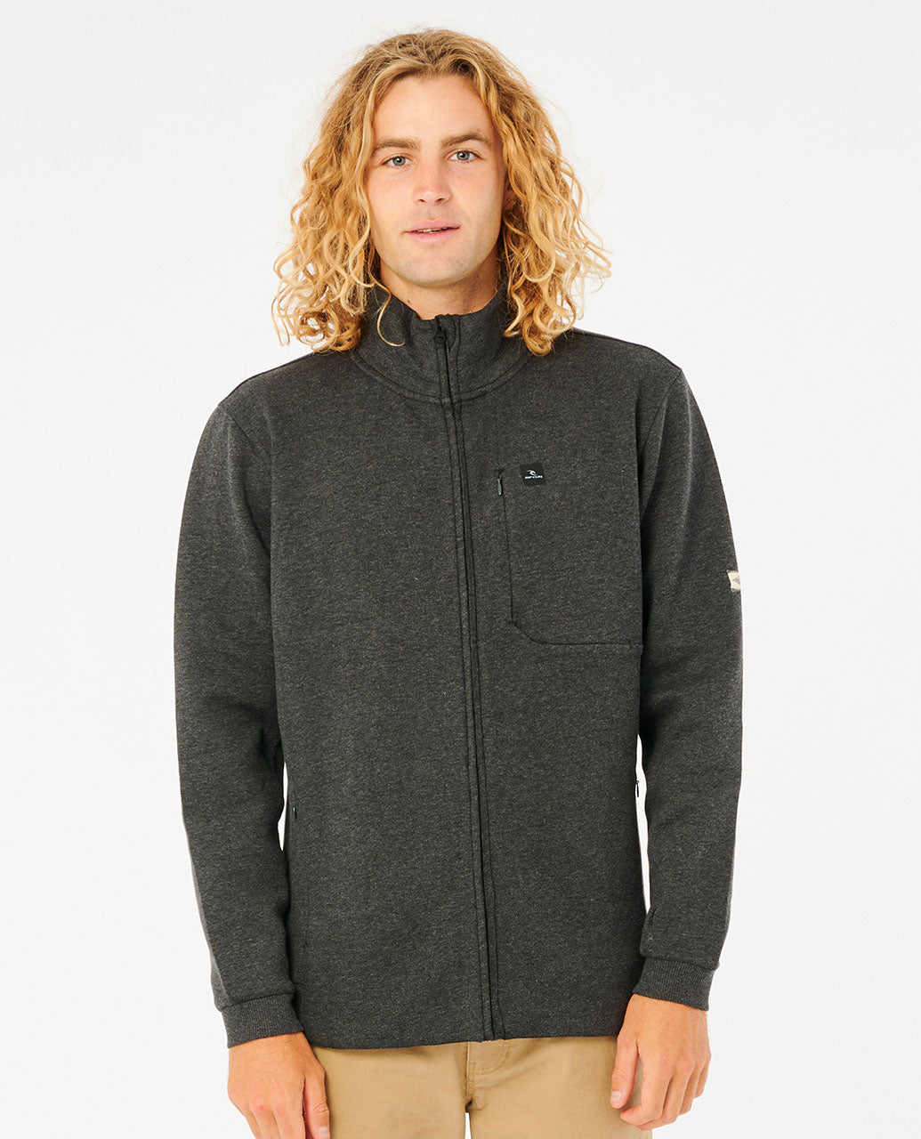 VaporCool Zip Through Crew - Surf Clothing for mens – Rip Curl Indonesia